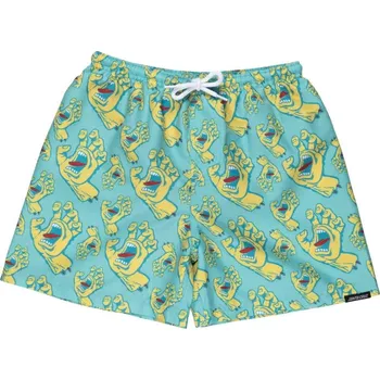 Chlapecké plavky SANTA CRUZ plavky - Youth Hands All Over Swimshort Pool Blue (POOL BLUE) velikost: 10-12