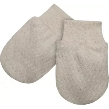 Kojenecká čepice Kojenecké rukavičky Vlnky smetanové Baby Service (1882)