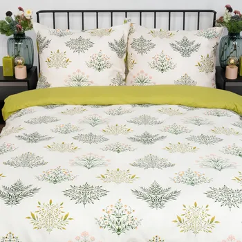 Povlečení ANDROPOL 200x220 POVLEČENÍ BAVLNĚNÉ SATÉNOVÉ POVLEČENÍ ERBARIO