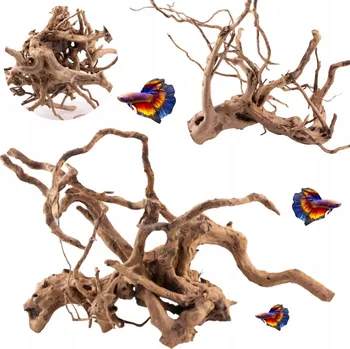 Dekorace do akvária Kořen do akvária Red Moor velikost XXL 60 cm – krásné a velké kusy