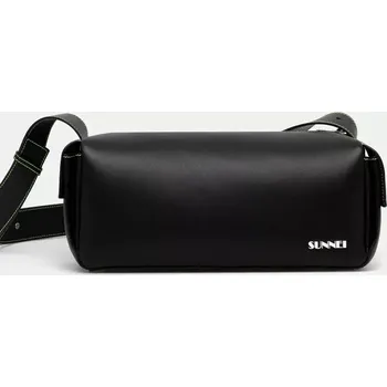 Kabelka Kožená kabelka Sunnei MACCWBAG017 černá 99X, vel. ONE SIZE