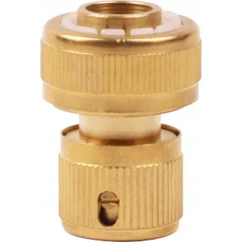 Hadicová spojka Rychlospojka + stop ventil, 3/4" mosaz, ENPRO
