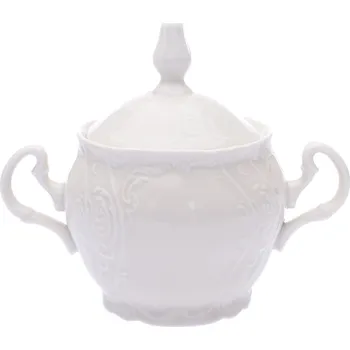 Cukřenka Thun 1794 Cukřenka Bernadotte, český porcelán, slonová kost, 220 ml, Thun
