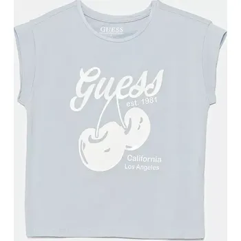 Dívčí tričko Dětské tričko Guess J5GI00.K6YW4.PPYA modrá 05X, vel. 125-135