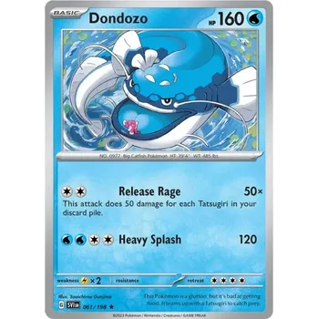 Sběratelská karetní hra Pokémon karta Dondozo 061/198 Holo