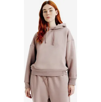 Dámská mikina DECATHLON Dámská mikina s kapucí Elementals XS KAŠTANOVÁ|RŮŽOVÁ