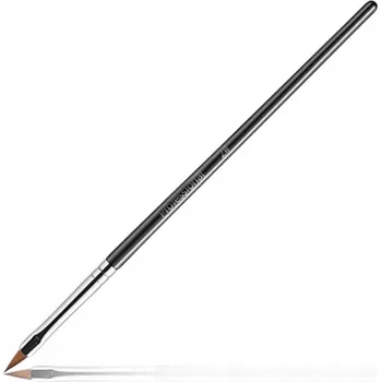 Kosmetický štětec Štětec na akryl #2 černý dřevěný