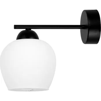 Nástěnné svítidlo Kaja Abro nástěnné svítidlo 1x15 W bílá-černá K-5603