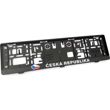 Držák SPZ ČR Podložky pod SPZ (3D, Česká Republika, 2ks)
