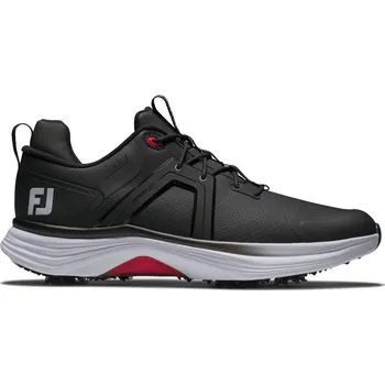Sport FootJoy HyperFlex pánské golfové boty, černé se spajky, černé, standardní, 41