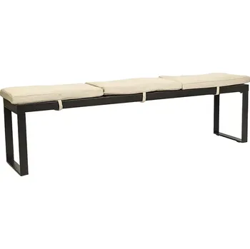 Zahradní lavice Zahradní lavice ABBY antracit/bílá