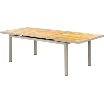 Zahradní stůl Zahradní jídelní rozkládací stůl HECK TAUPE