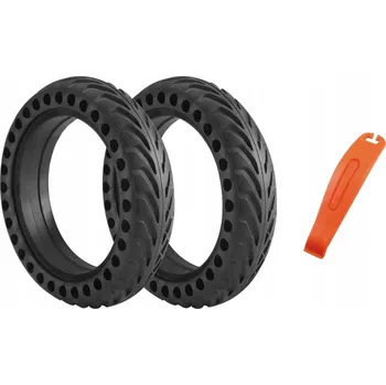 Příslušenství pro čtečku elektronické knihy 2x BEZDUŠOVÁ plná pneumatika 8,5'' pro Xiaomi M365/Pro