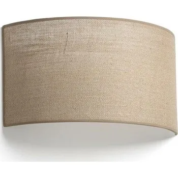 Nástěnné svítidlo FARO OTTON R nástěnné svítidlo kulaté 2x žárovka, juta - FARO FARO 66401-110