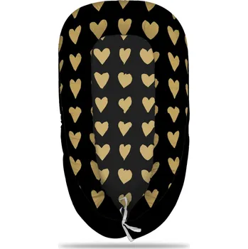 Hnízdečko pro miminko Sablio Hnízdečko pro miminko Zlatá srdíčka