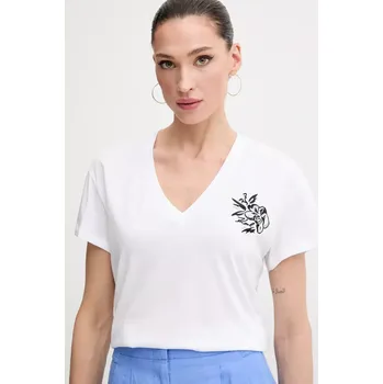 Pánské tričko Tričko Karl Lagerfeld A2W17059 bílá 00X, vel. S