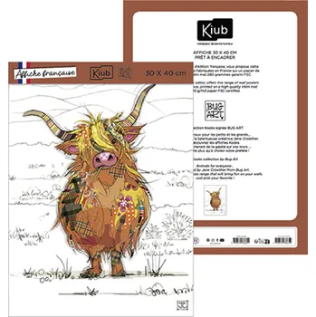 Designový tisk 30x40 cm AFM21U18 BUG ART KIUB