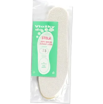 Vložka do bot BEFADO VLOŽKY STELA - šlehaný latex + froté, vel. 15 Velikost: 23 (35) dámské