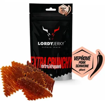 Sušené maso Lordy Jerky VEPŘOVÉ sušené maso CHILLI 50 g