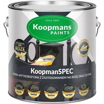 Příslušenství pro čtečku elektronické knihy KOOPMANS BARVA KoopmanSPEC 0,25L RAL 8017 HNĚDÁ