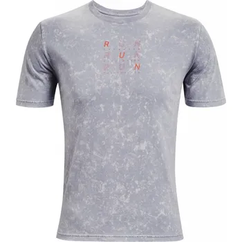 Tričko Sportovní pánské tričko Under Armour Run Anywhere SS Šedé vel. M