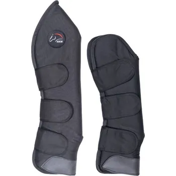 Koňské kamaše Přepravní chrániče HKM Premium full černá