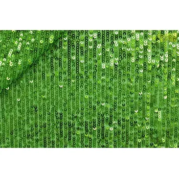 elastická látka s flitry zelená