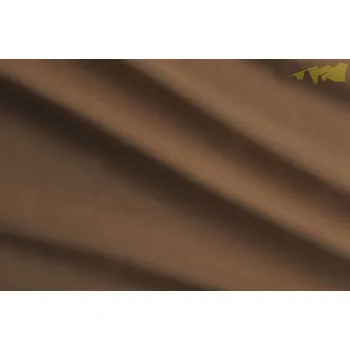 hnědá viskózová šatovka