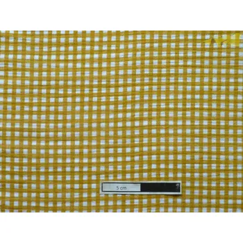 šafránový mušelín 3002 vzor kostečky