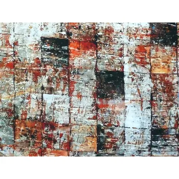 hedvábí 2879 kostkovaný vzor