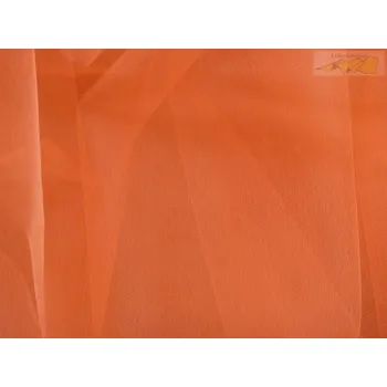 tyl oranžový š. 280 cm
