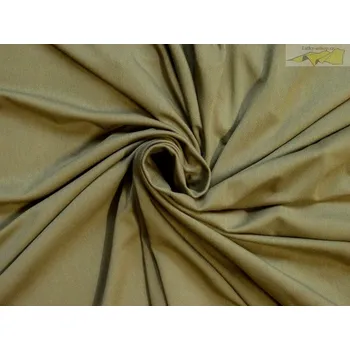 olivově zelený bavlněný úplet 2806