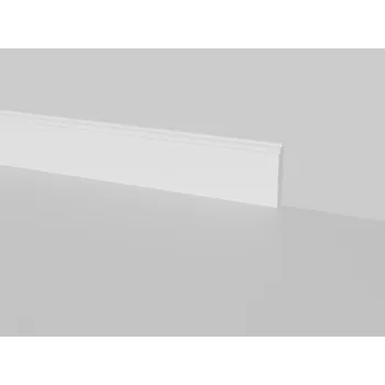 Podlahová lišta Soklová lišta BUKOMA PROFI-80, dekor Bílý