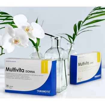 Yamamoto Multivita Donna (sestavený speciálně pro potřeby žen) - 30 kaps. - 30 kaps.