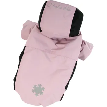 Obleček pro psa Bunda Ski - starorůžová XXL