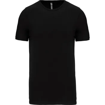 Pánské elastické tričko Kariban K3012 Barva: Černá, Velikost: S