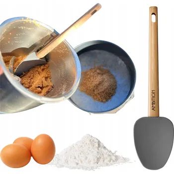 Malířská špachtle ŠPACHTLE KOPYSTKA PRO THERMOMIX NÁČINÍ THERMOMIX SILIKONOVÁ ŠPACHTLE