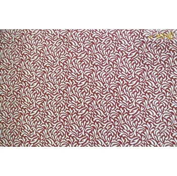 vínová potahová látka 500 větvičky š.280cm