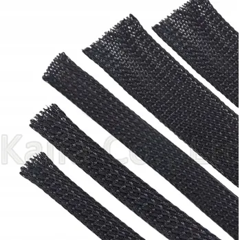 kabelová chránička 10M 3 4 6 8 10mm smršťovací bužírka na kabely černá