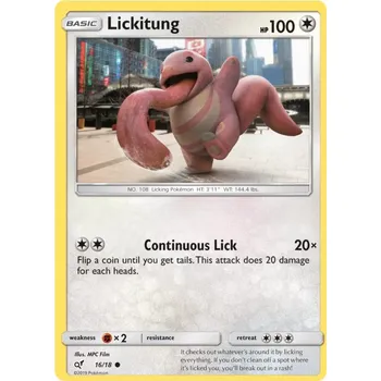 Karetní hra Lickitung 016 - Detective Pikachu
