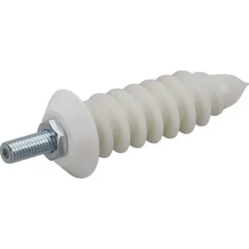 Hmoždinka Hmoždinka šroubovací bílá do izolace pro objímky svodu 2ks