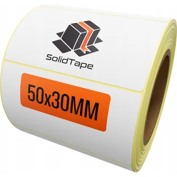 Samolepící etiketa Samolepicí etiketa SolidTape termopapír 50x30 mm 1000 ks
