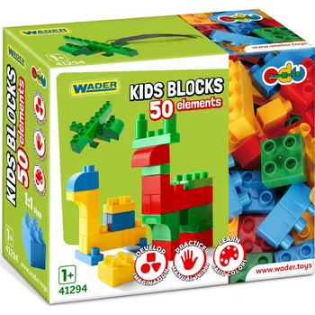 ostatní stavebnice WADER Stavebnice Kids Blocks (50ks)