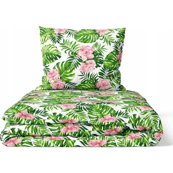 Povlečení KREPOVÉ POVLEČENÍ 160 x 200 cm + 2 x 70 x 80 cm - MONSTER ZELENÁ