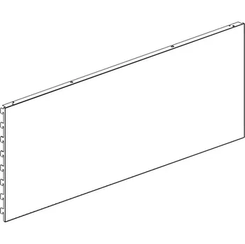 Prodejní regál Zadní panel 10x100cm !OBJ!