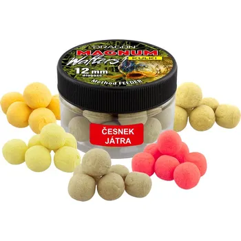 Boilies Nástraha DRAGON Magnum Wafters kuličky 12mm 60ml *: Nástraha DRAGON Magnum Wafters Kuličky 12mm 60ml Sladká kukuřice