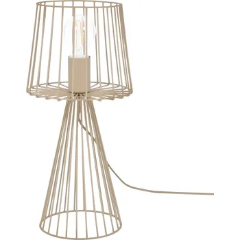 Lampička Kaja Livia stolní lampa 1x15 W béžová K-5816