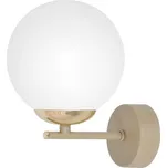 Kaja Savia nástěnné svítidlo 1x10 W bílá-zlatá-béžová K-5795