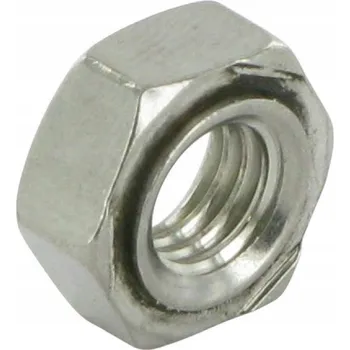 Matice Šestihranná matice pro navařování M6-A2 DIN 929 - 10 ks