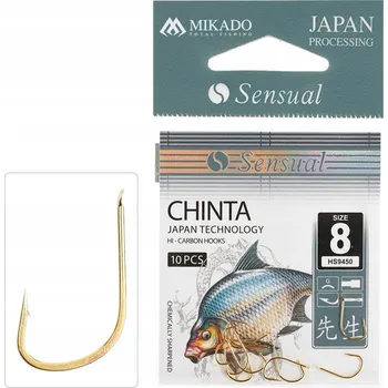 Rybářský háček Háčky na zem, plovákové, s protihrotem Mikado SENSUAL CHINTA 10 ks